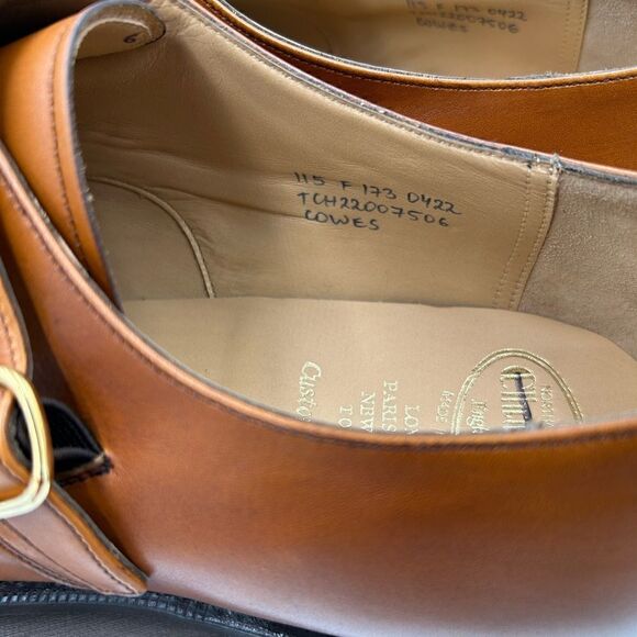 SOLD!!   Church’s of England double monk strap shoes, size 11.5 made in England. - Picture 8 of 11